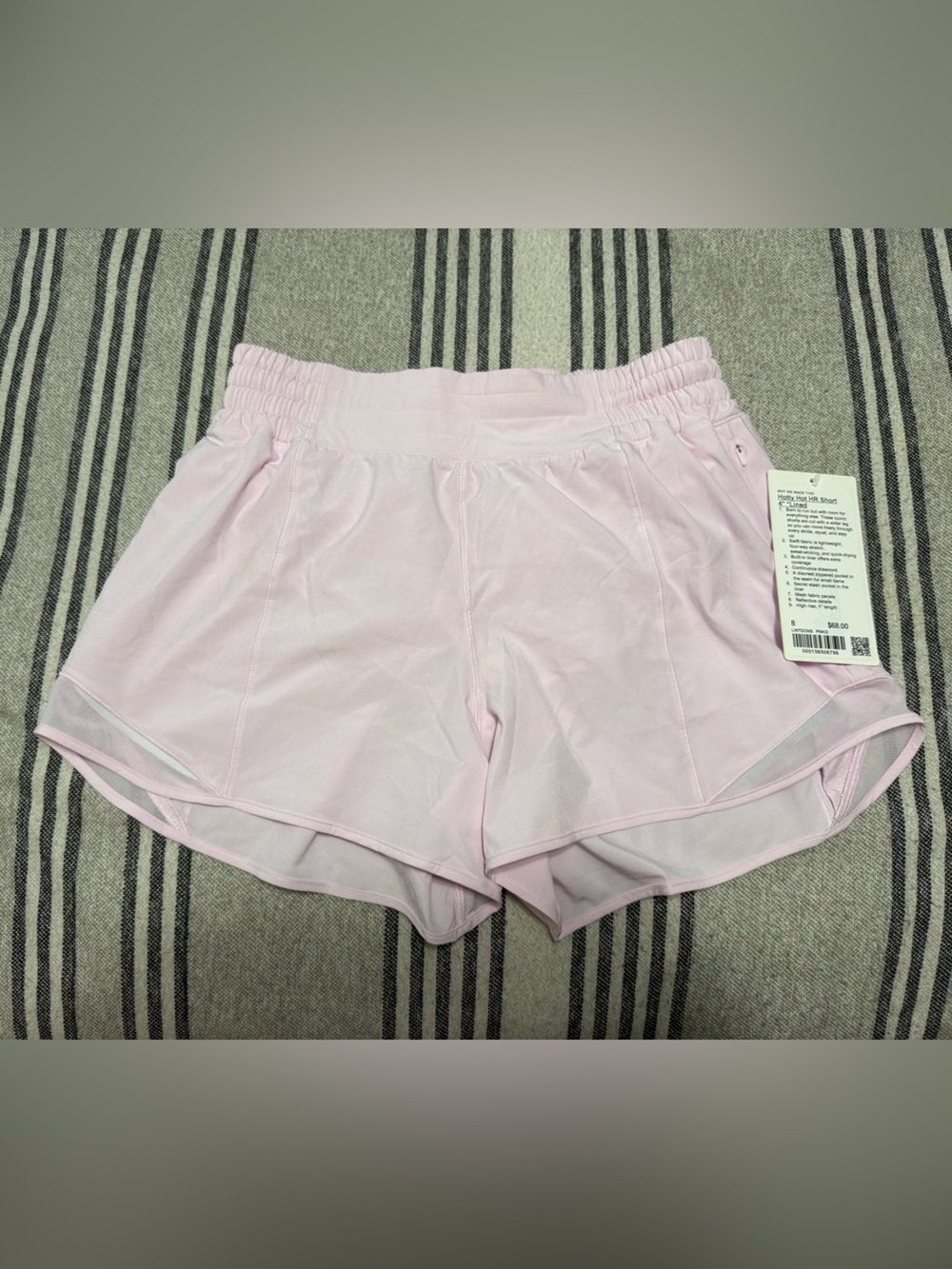 Lululemon Light Pink Athletic Shorts - Soft Stretch